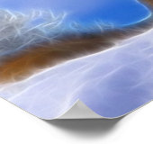 Lonely Howling Endangered Gray Wolf Poster (Hoek)