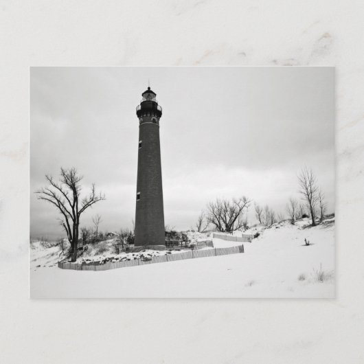 Lonely Lighthouse Briefkaart (Voorkant)