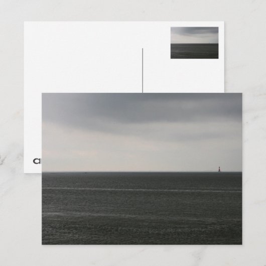 Lonely Lighthouse Briefkaart (Voorkant / Achterkant)