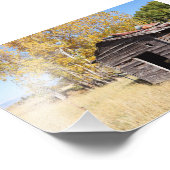 Lonely Little Shed Foto Afdruk (Hoek)