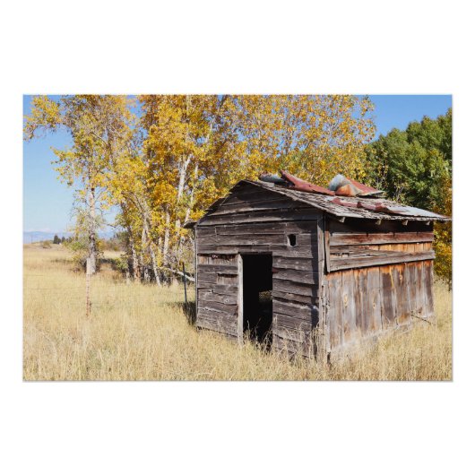 Lonely Little Shed Perfect Poster (Voorkant)