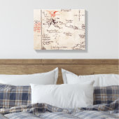 Lonely Mountain Canvas Afdruk (Insitu (Slaapkamer))