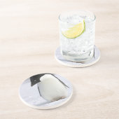 Lonely Penguin Onderzetter (Zijkant)