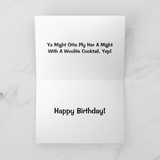 Lonely Redneck - Verjaardag Kaart (Binnen)