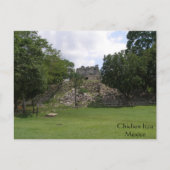 Lonely Ruin in Chichen Itza Briefkaart (Voorkant)