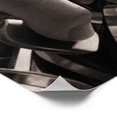 Lonely Sax Poster (Hoek)