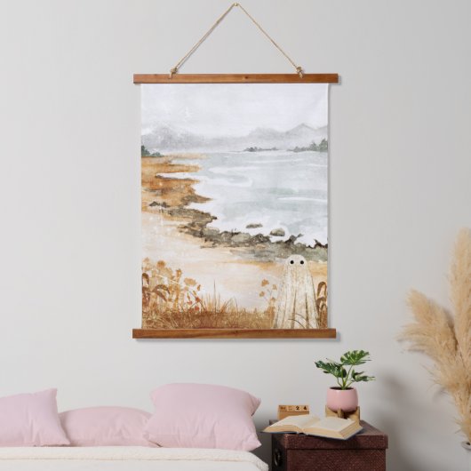 Lonely Shores Hangend Wandkleed (Slaapkamer)