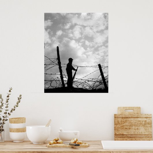 Lonely Soldier Poster (Keuken)