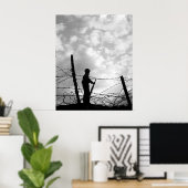 Lonely Soldier Poster (Thuiskantoor)