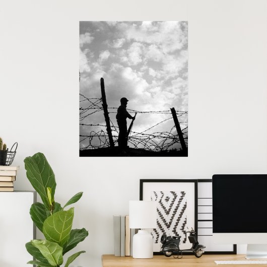 Lonely Soldier Poster (Thuiskantoor)