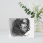 Lonely Soul Male Angel Briefkaart (Staand voorkant)