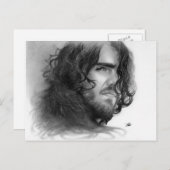 Lonely Soul Male Angel Briefkaart (Voorkant / Achterkant)