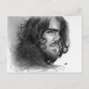 Lonely Soul Male Angel Briefkaart