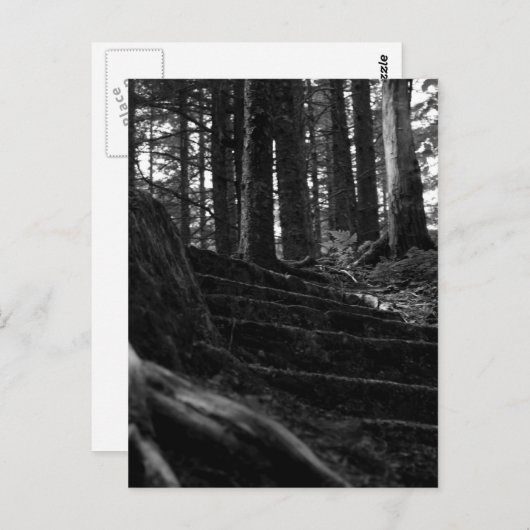 Lonely Stair Way Briefkaart (Voorkant / Achterkant)