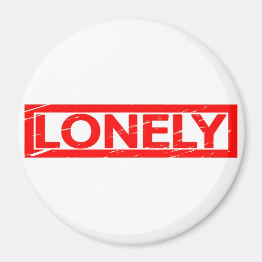 Lonely Stamp Magneet (Voorkant)