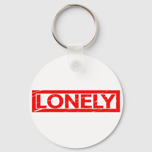 Lonely Stamp Sleutelhanger (Voorkant)