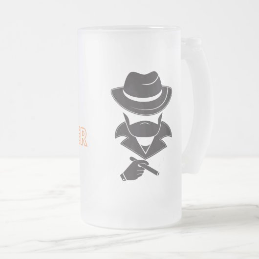 Lonely Stranger Matglas Bierpul (Voorkant rechts)