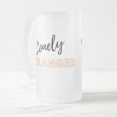 Lonely Stranger Matglas Bierpul (Voorkant links)