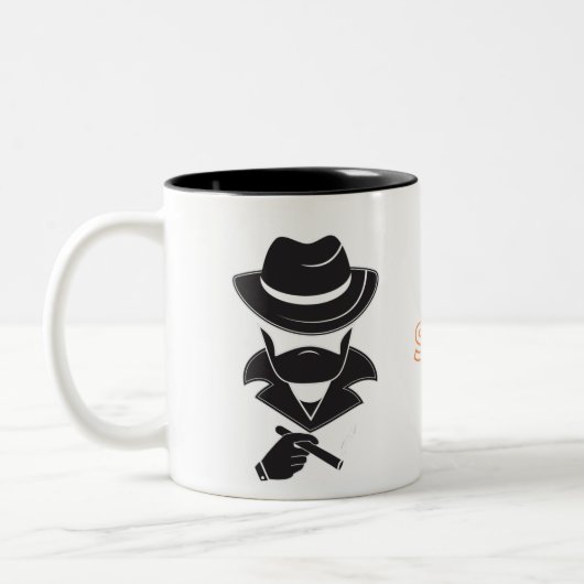 Lonely Stranger Tweekleurige Koffiemok (Links)