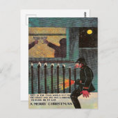 Lonely Victorian Policeman in the Cold Briefkaart (Voorkant / Achterkant)