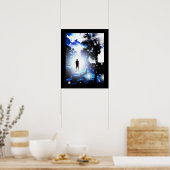 Lonely Walk Poster (Keuken)