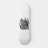 Lonely Wolf Persoonlijk Skateboard (Voorkant)