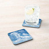 Lonen en lammeren in wolken bier onderzetter (Rechterzijde)