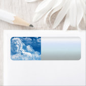 Lonen en lammeren in wolken etiket (Insitu)