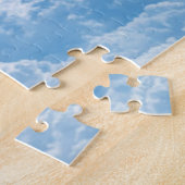 Lonen en lammeren in wolken legpuzzel (Zijkant)