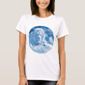 Lonen en lammeren in wolken t-shirt (Voorkant)