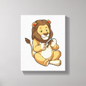 Lonen met pijlen op de spoorstaaf canvas afdruk (Voorkant)