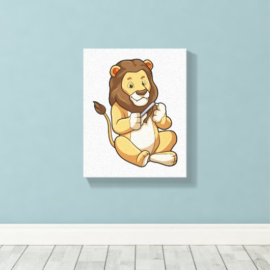 Lonen met pijlen op de spoorstaaf canvas afdruk (Insitu (Houten vloer))