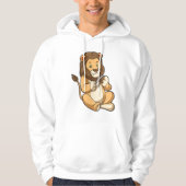 Lonen met pijlen op de spoorstaaf hoodie (Voorkant)