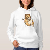 Lonen met pijlen op de spoorstaaf hoodie (Voorkant)