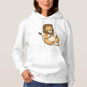 Lonen met pijlen op de spoorstaaf hoodie