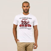 Lonen van zonde is DOOD T-shirt (Voorkant volledig)
