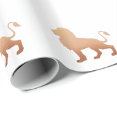 Lonensilhouet - Kies achtergrondkleur Cadeaupapier (Rol Hoek)