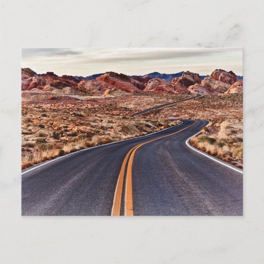 Lonential Desert Highway Briefkaart (Voorkant)