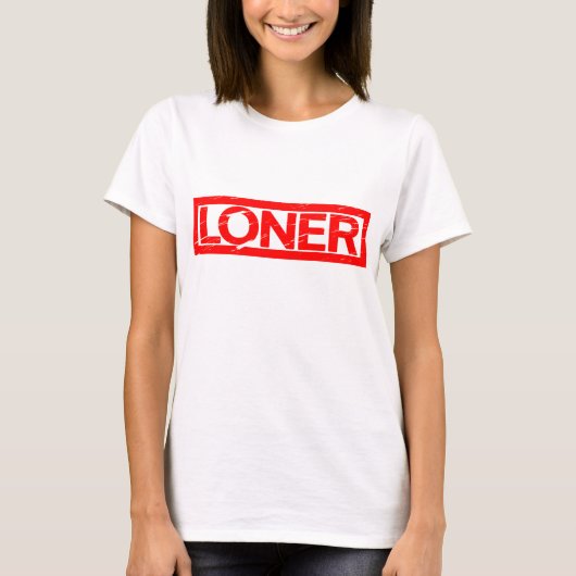Loner Stamp T-shirt (Voorkant)