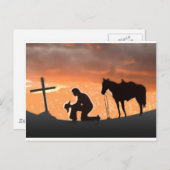 Lonesome Cowboy Briefkaart (Voorkant / Achterkant)