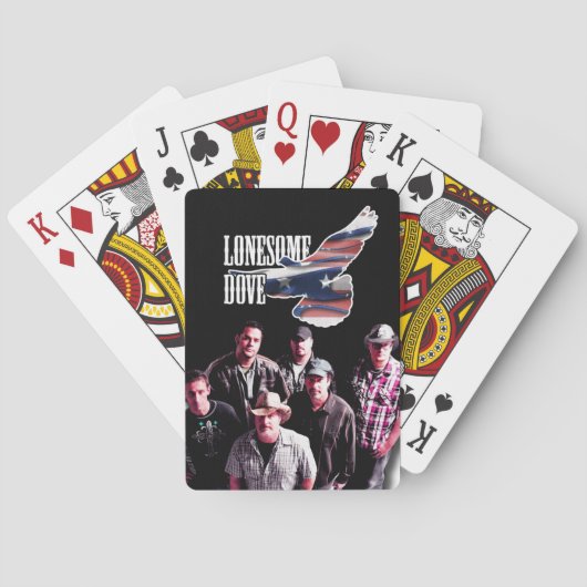 Lonesome Dove Playing Cards Pokerkaarten (Achterkant)