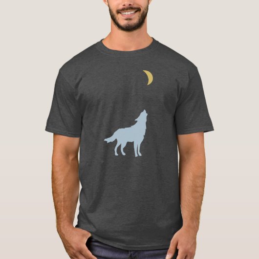 Lonesome wolf t-shirt (Voorkant)