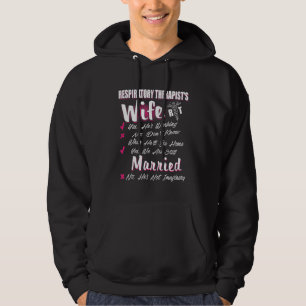 Long Ademhalingstherapeut Echtgenote Gehuwd RT Th Hoodie