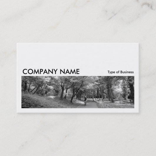 Long Afbeelding 0102 - Cycle Way B&W Visitekaartje (Voorkant)