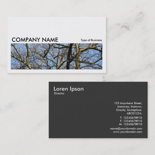Long Afbeelding 0165 - Branches Visitekaartje (Voorkant / Achterkant)