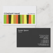 Long Afbeelding 0177 - onregelmatige strepen Visitekaartje (Voorkant / Achterkant)