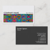 Long Afbeelding 0191 - Fractal Abstract 191111a Visitekaartje (Voorkant / Achterkant)