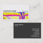 Long Afbeelding 0194 - Fractal Abstract 061012f Visitekaartje (Voorkant / Achterkant)