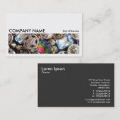 Long Afbeelding 0212 - Flea Market Bling Visitekaartje (Voorkant / Achterkant)