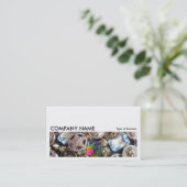 Long Afbeelding 0212 - Flea Market Bling Visitekaartje (Staand voorkant)